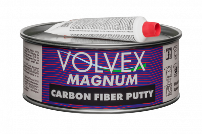 Шпатлевка VOLVEX MAGNUM Carbon Fiber 0,5кг фото в интернет магазине Новакрас.ру